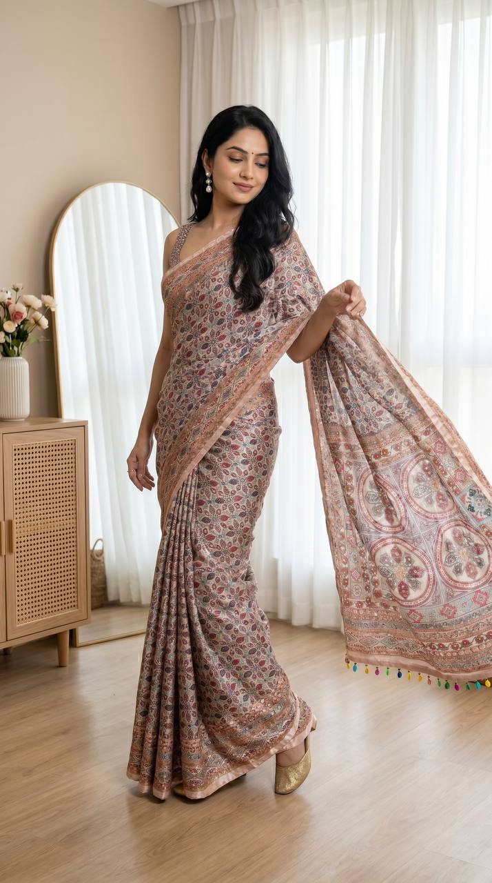 Gulbahar Kashmiri Elegance Saree