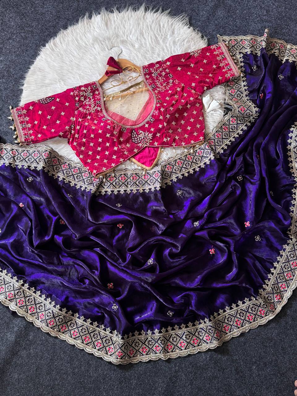 Raktamayuri Royal Silk Saree
