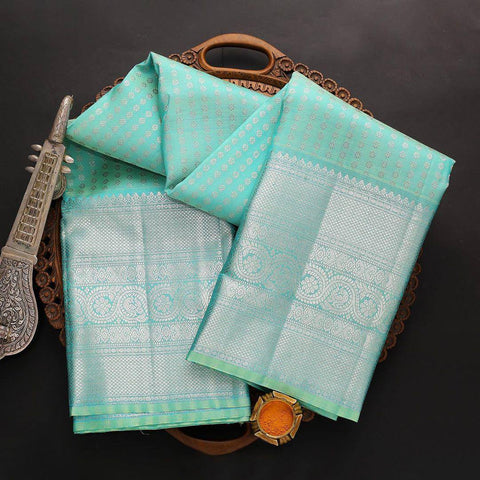 Woven Kanjivaram Jacquard, Pure Silk Saree