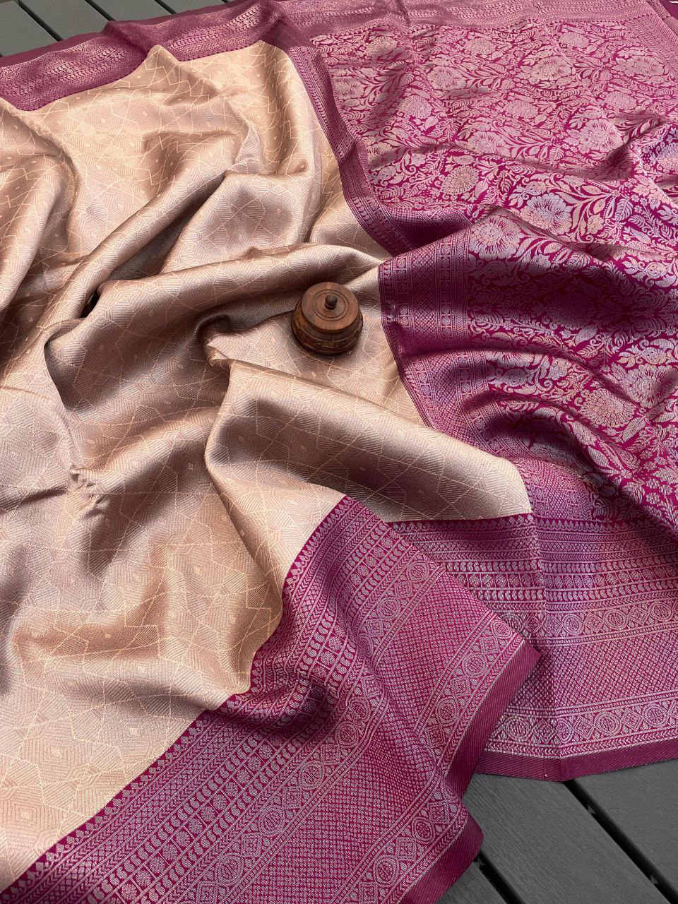 ✨ Royal Kanjivaram Silk Banarasi gold Saree Collection ✨