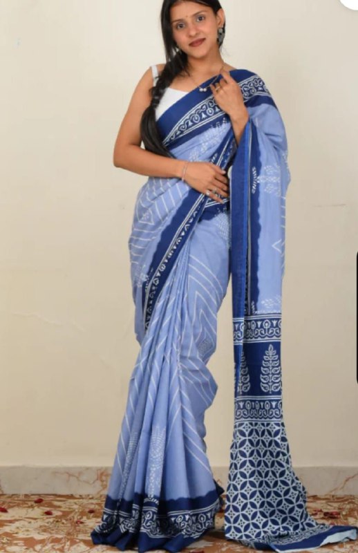 Mono Cotton Printed Saree