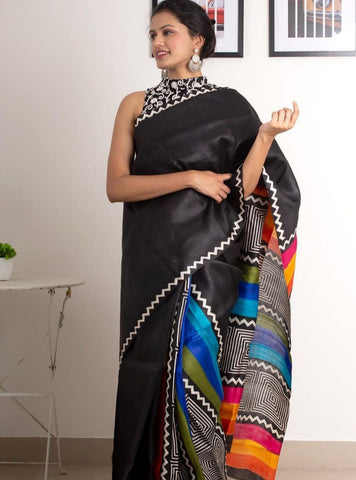 Mono Cotton Printed Saree