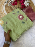 Boutique Collection Handwork Saree - PISTA