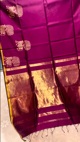 Gorgeous Reshimsilk saree