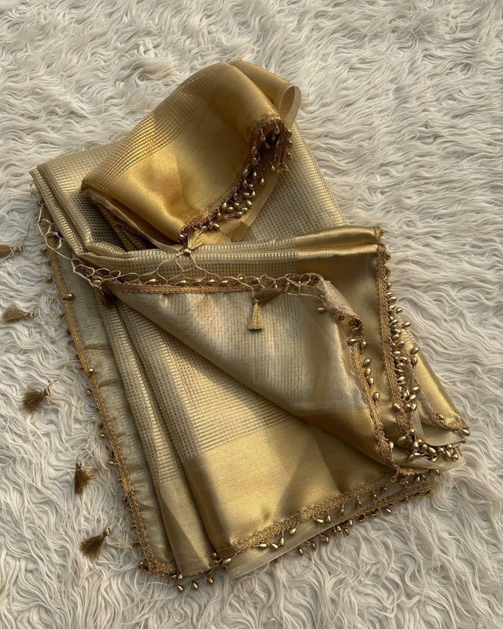 Elegant Designer Antique Gold Border - GOLDEN