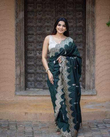 Fancy Kanajivaram Zari Saree