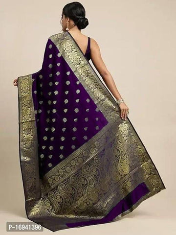 Women Silk Saree with Woven Motifs