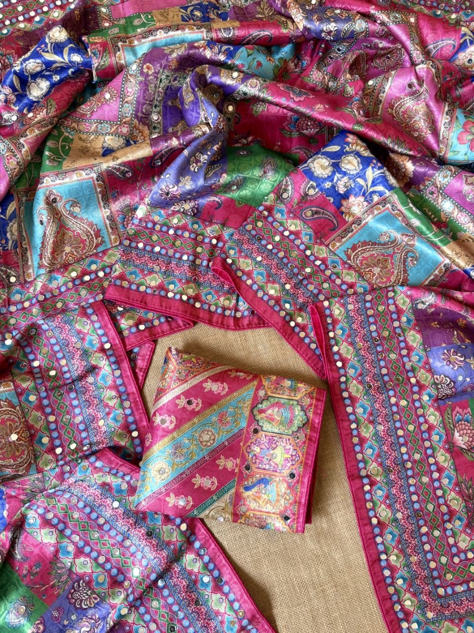 Premium Designer Dola Silk Saree - PINK