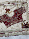 Vaidehi Rangoli Silk Saree -Off white