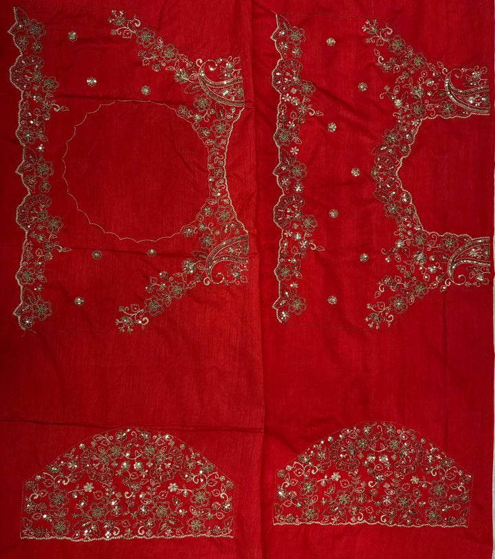 Elegant Sequins Embroidered Rangoli Silk Saree with Heavy Banglori Blouse – Designer Party Wear