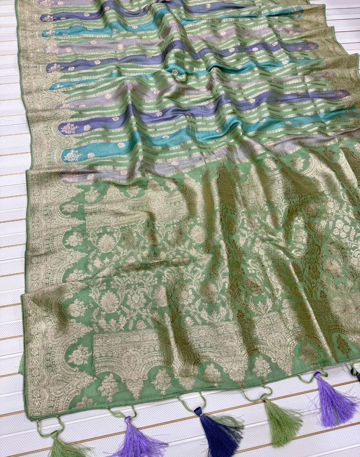 Roopkala Jacquard Saree  - PISTA
