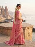 Gulab Vatika Silk Saree -  PINK