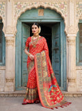 Neelkamal Heritage Silk Saree -RED