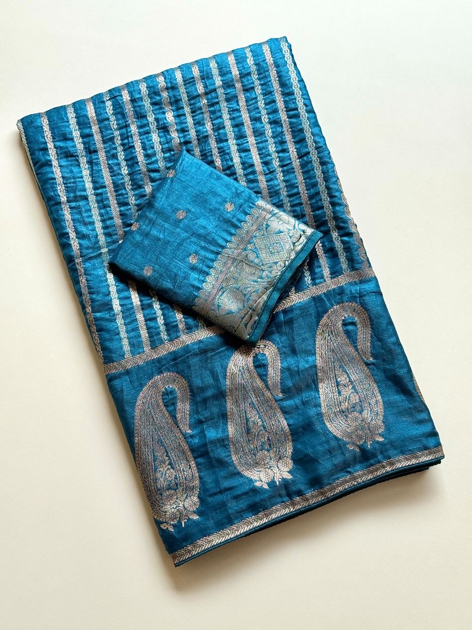 Maharani Amethyst Banarasi Saree - SKY