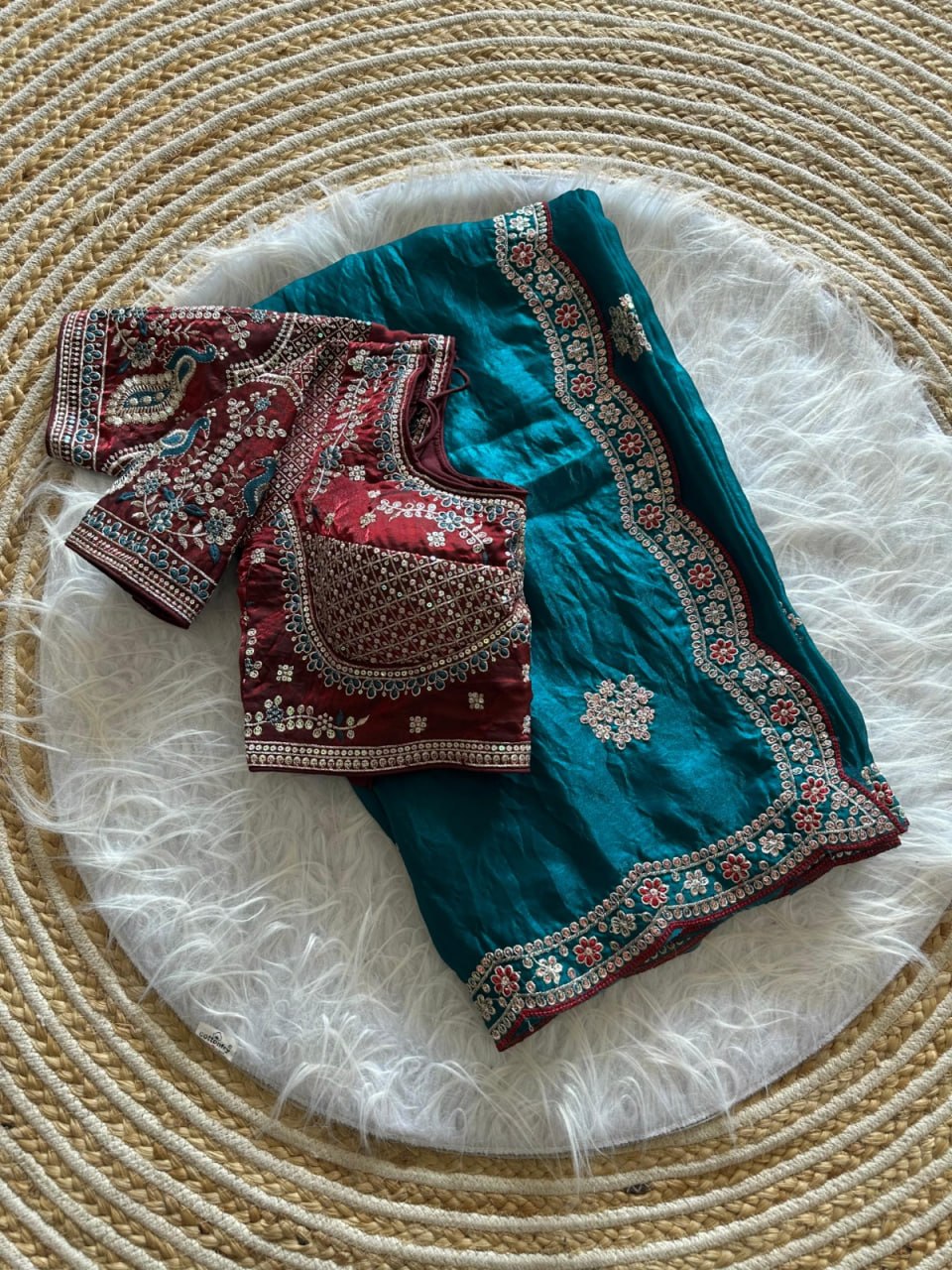 Royal Midnight Sequence Saree -RAMA