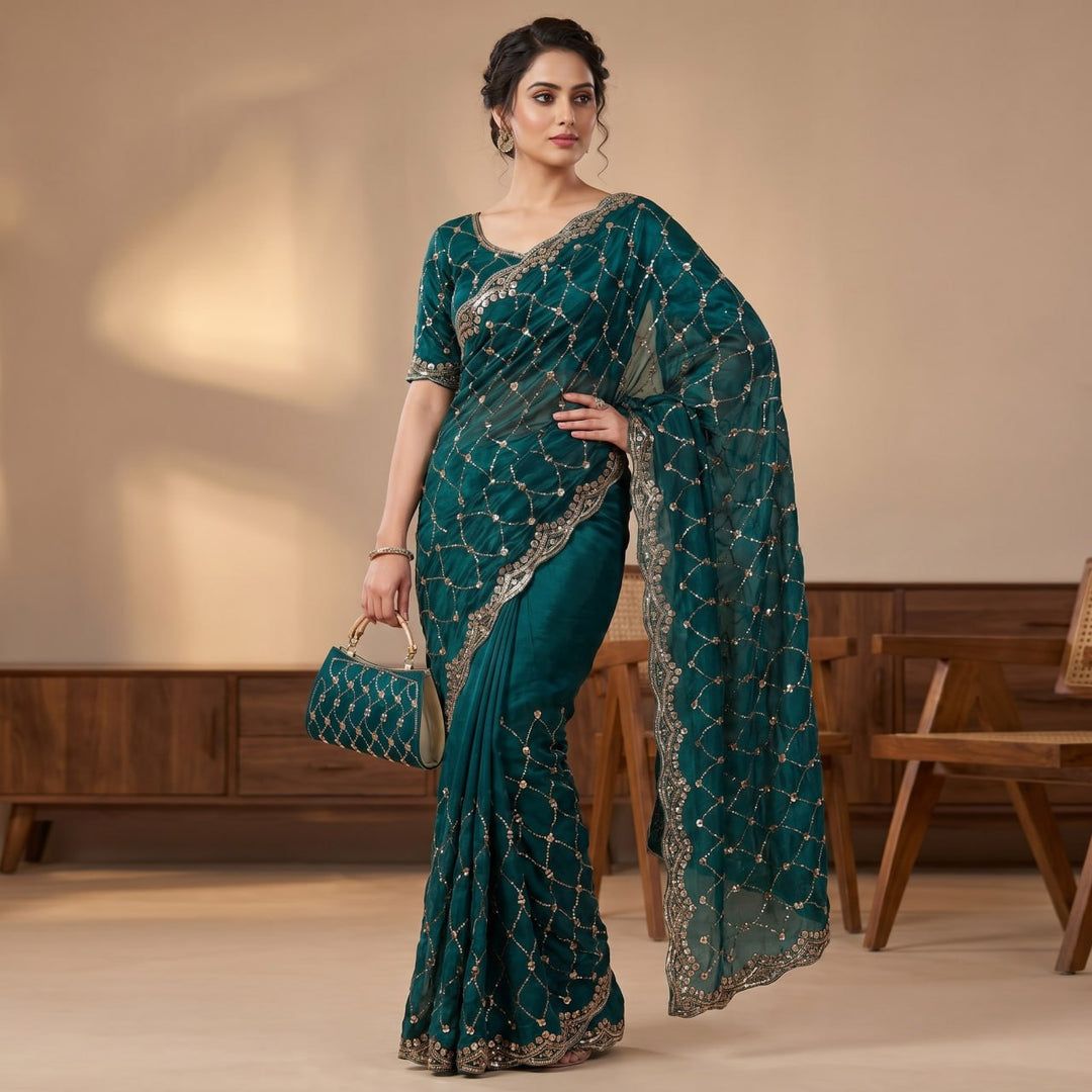Royal Amethyst Elegance Saree - RAMA