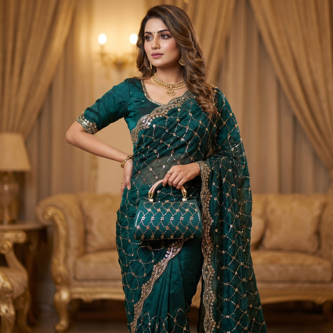 Royal Amethyst Elegance Saree - RAMA