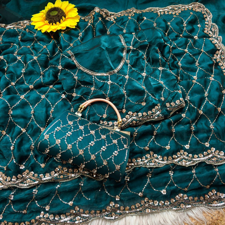 Royal Amethyst Elegance Saree - RAMA