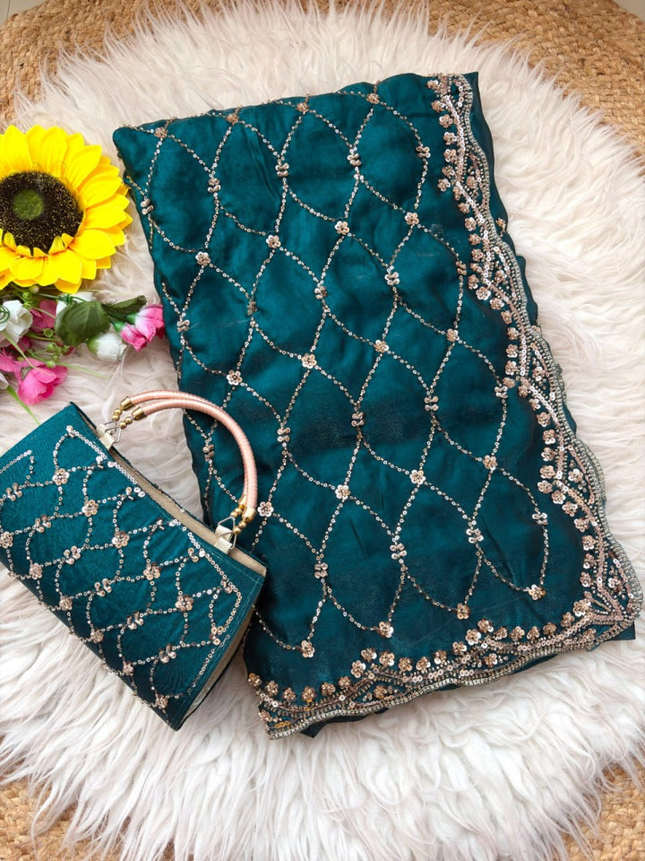 Royal Amethyst Elegance Saree - RAMA