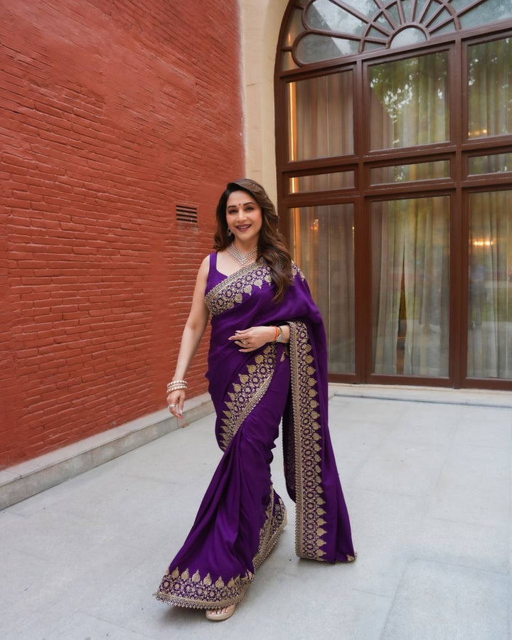 Zarmina Royale Rangoli Saree