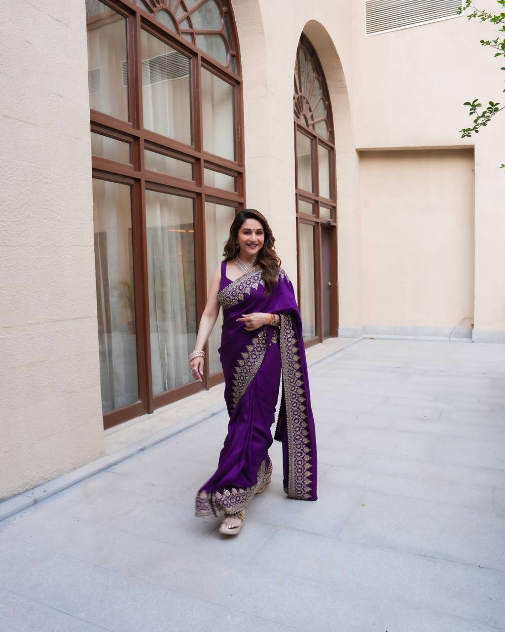 Zarmina Royale Rangoli Saree