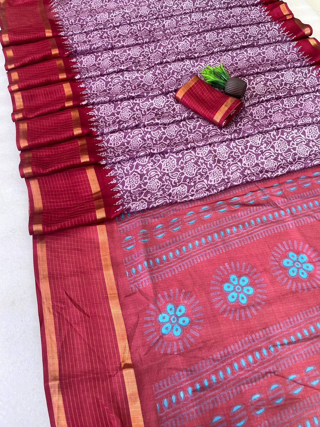 Premium Myrox Bentex Designer Saree - ONION PINK