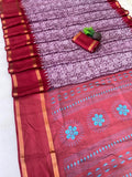 Premium Myrox Bentex Designer Saree - ONION PINK