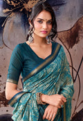 Elegant Floral Designer Saree - RAMA
