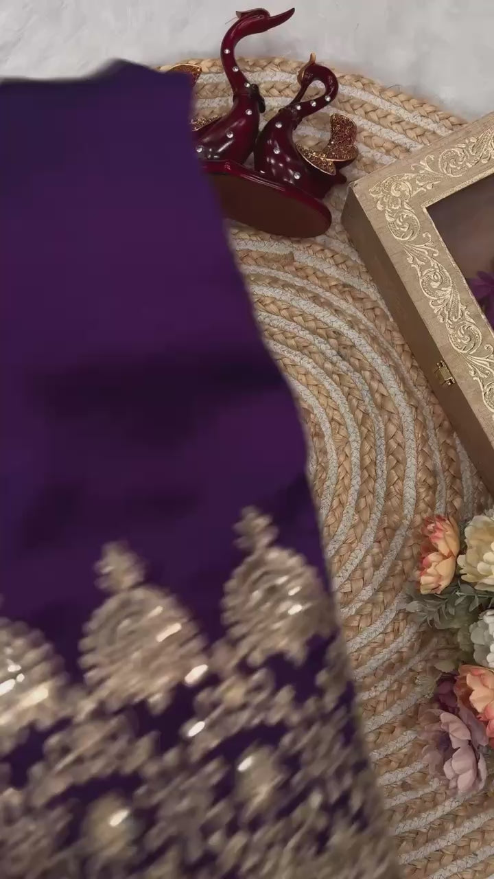 Zarmina Royale Rangoli Saree